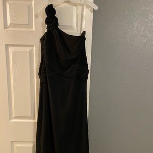 Black long gown. Size 14